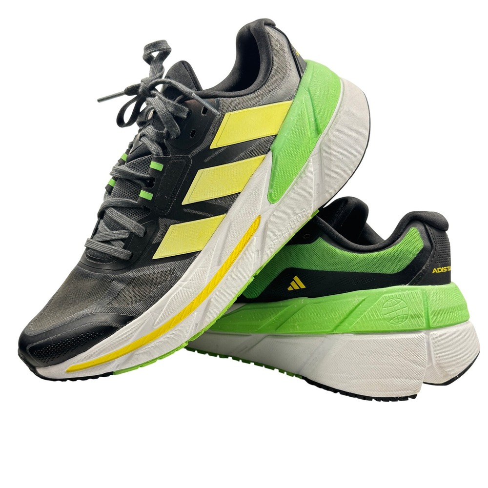 Adidas Adistar CS Men's Running Shoes‎ Gray Green Energy Drive Size 11.5
